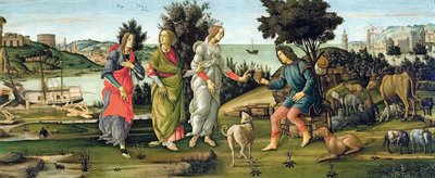 Das Urteil des Paris von Sandro Botticelli